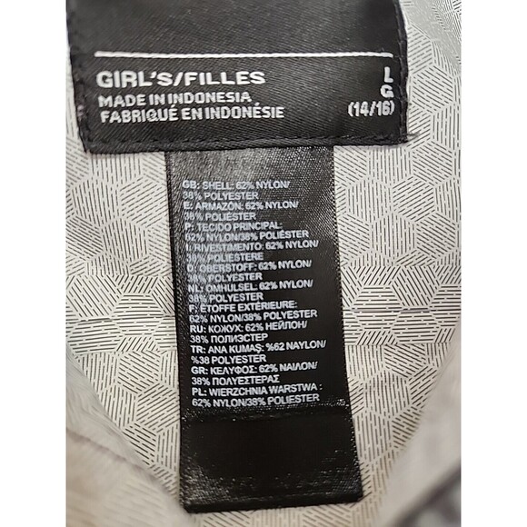 The North Face Girls Large Venture Jacket Purple Waterproof Hooded EUC - Picture 12 of 12